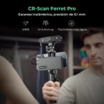 Creality CR-Scan Ferret Pro Scanner 3D wireless WiFi6 - Distanza di lavoro 150-700 mm - Velocità di scansione fino a 30 fps - Tecnologia antivibrazioni - Design compatto e leggero - - immagine 4
