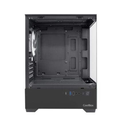 Mini-ITX - Frontale e laterale in vetro temperato - Dimensioni HDD 3