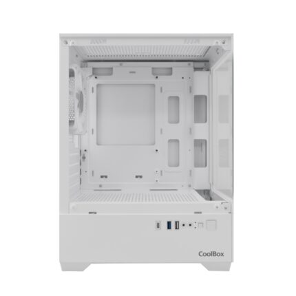 Mini-ITX - Frontale e laterale in vetro temperato - Dimensioni HDD 3