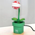 Nintendo Piranha Plant Webcam per console Nintendo Switch 2 - Connessione USB-C - Grandangolare - Lente regolabile - Otturatore per la privacy - Riconoscimento facciale automatico - Colore verde - immagine 3