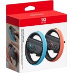 Nintendo Pacchetto da 2 volanti per Joy-Con 2 - Connessione magnetica sicura - Migliore presa - Immersione nei giochi di corse - Comandi non inclusi - Colore nero con rosso e blu - immagine 2