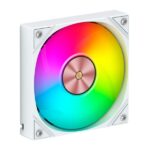 Abysm Oceanic TIDE 360 ARGB Kit di raffreddamento a liquido - 3 ventole da 120 mm - Illuminazione ARGB - Pompa 2500 rpm - Tubi da 3,4 mm - Colore bianco - immagine 3