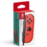 Nintendo Joy-Con destro per Nintendo Switch - Vibrazione HD - Sensore di movimento - Accelerometro e giroscopio - Connettività Bluetooth - Telecamera a infrarossi - Colore rosso neon - immagine 2