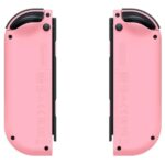 Set di 2 controller Joy-Con sinistro/destro per Nintendo Switch - Bluetooth 3.0+HS - Autonomia fino a 20 ore - Vibrazione HD - NFC per Amiibo - Telecamera a infrarossi - Colore nero e rosa - immagine 2