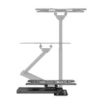 Aisens WT43TSE-413 ECO Supporto per monitor/TV - Girevole e inclinabile - 3 perni - Da 23" a 43" - Peso massimo 30 kg - Colore nero - immagine 3