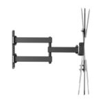 Aisens WT65TSE-417 ECO Supporto per monitor/TV - Girevole e inclinabile - 3 perni - Da 23" a 65" - Peso massimo 30 kg - Colore nero - immagine 2