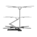 Aisens WT65TSE-417 ECO Supporto per monitor/TV - Girevole e inclinabile - 3 perni - Da 23" a 65" - Peso massimo 30 kg - Colore nero - immagine 3