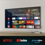 Cecotec A3 series ALU30075 Smart TV senza cornice da 75" LED con risoluzione 4K UHD - Android TV 11 - Dolby Vision e Atmos - HDMI 2.1 - Chromecast integrato - Assistente Google - Colore nero - immagine 3