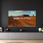 Cecotec V2 series VQU20075S Smart TV senza cornice da 75" QLED con risoluzione 4K UHD - Sistema Dolby - Processore a 4 core - Android TV 11 - HDMI 2.1 48Gbps - Chromecast integrato - Colore nero - immagine 5