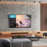 Cecotec A2Z series ALU20050ZS Smart TV senza cornice da 50" LED 4K UHD - Android TV 11 - Chromecast integrato - HDR10+ - Dolby Vision - Audio Dolby Atmos - Base centrale - Colore nero - immagine 4