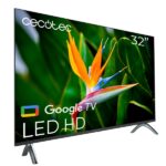 Cecotec serie A3 ALH40032S Smart TV senza cornice da 32" LED HD - Google TV - Processore Cortex A55 - Audio Dolby - Chromecast integrato - Controllo vocale con Google - Colore nero - immagine 2