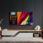 Cecotec Serie A3 ALH40032 Smart TV senza cornice da 32" LED HD - Processore Cortex A55 - Google TV - Audio Dolby - Controllo vocale con Google - Chromecast - Bluetooth - Colore nero - immagine 4