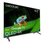 Cecotec V4 Series VQU40043S Smart TV senza cornice da 43" QLED 4K UHD - Processore Cortex A55 - Dolby Vision e Atmos - Google TV - HDMI 2.1 - USB 3.0 - Gamma cromatica ampliata - Colore nero - immagine 2