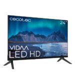 Cecotec A5 series ALH50024 Smart TV LED da 24" con risoluzione HD - Sistema Dolby Audio - Sistema operativo VIDAA - WiFi integrato - 3 HDMI - 2 USB - Sintonizzatore DVB - Colore nero - immagine 2