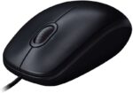 Logitech M90 Mouse USB 1000 dpi - 3 pulsanti - Ambidestro - Colore nero - immagine 3
