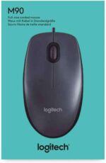 Logitech M90 Mouse USB 1000 dpi - 3 pulsanti - Ambidestro - Colore nero - immagine 5
