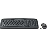 Logitech MK330 Pack Wireless Tastiera multimediale + Mouse a 3 pulsanti - Ambidestro - Colore nero - immagine 4
