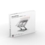 Innovagoods Lastan Supporto per laptop fino a 18" - Regolabile in altezza - Angolo regolabile - Antiscivolo - Leggero - Pieghevole - 26,5x22x4,5 cm - Colore grigio - immagine 5