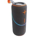 Coolsound Rainbow Beat Altoparlante Bluetooth True Wireless 20W - Autonomia fino a 3 ore - USB, MicroSD e Aux - Funzione vivavoce - Radio FM - Illuminazione RGB - Colore grigio - immagine 3