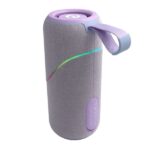 Coolsound Rainbow Beat Altoparlante Bluetooth True Wireless 20W - Autonomia fino a 3 ore - USB, MicroSD e Aux - Funzione vivavoce - Radio FM - Illuminazione RGB - Colore viola - immagine 5