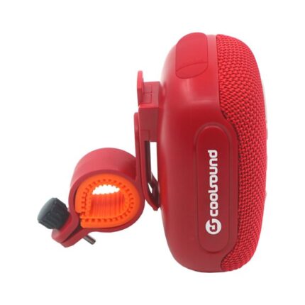 MicroSD e Aux - Funzione vivavoce - Radio FM - Supporto per manubrio - Colore rosso