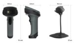 Safescan 330-W Lettore di codici a barre 1D e 2D - USB-A - Plug and Play - Supporto incluso - immagine 3