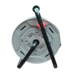 Elbat Avvolgicavo prolunga con protezione termica - 4 prese Shuko - Carica massima avvolta 1100 W, srotolata 3200 W - Cavo da 25 m - immagine 5