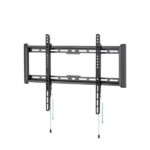 Tooq LP1083F-B Supporto fisso a parete per TV da 37"-80" - Peso max 75 kg - VESA 600x400 mm - Sistema di sgancio tramite cordino - Colore nero - immagine 3