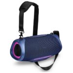 Medion Life P61762 L Altoparlante 50W - Bluetooth 5.3 - Modalità Broadcast - Resistente all'acqua - Fino a 47 ore di autonomia - Illuminazione RGB - Colore blu - immagine 4