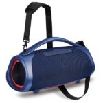 Medion Life P61768 XL Altoparlante 50W + 50W RMS - Bluetooth 5.3 - Modalità Broadcast - Resistente all'acqua - Fino a 30 ore di autonomia - Illuminazione RGB - Colore blu - immagine 4