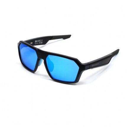 Energy Sistem FlowBeat Sport Music Occhiali Bluetooth - Lenti polarizzate con protezione UV400 - Visione nitida e senza riflessi - Riproduzione musicale - Microfono e assistente vocale - IPX5 - Controllo tattile - Autonomia 5 ore - Colore nero