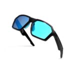 Energy Sistem FlowBeat Sport Music Occhiali Bluetooth - Lenti polarizzate con protezione UV400 - Visione nitida e senza riflessi - Riproduzione musicale - Microfono e assistente vocale - IPX5 - Controllo tattile - Autonomia 5 ore - Colore nero - immagine 4
