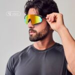 Energy Sistem AudioBurn Sport Music Occhiali Bluetooth - Filtro anti luce blu e protezione UV400 - Riproduzione musica - Microfono e assistente vocale - IPX5 - Controllo tattile - Autonomia 5 ore - Colore nero - immagine 5
