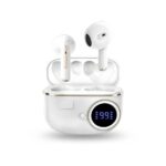 Energy Sistem ChargeView TWS Auricolari - Bluetooth 5.4 - Tecnologia True Wireless - 20 ore di autonomia - Display con stato della batteria - Colore bianco - immagine 2