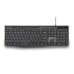 NGS Spectra Tastiera USB Ultra Slim - USB-A - Silenziosa - Indicatori LED - Colore Nero - immagine 2