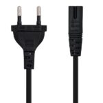 Nanocavo Cavo di alimentazione Forma 8 CEE7/16 Maschio a C7 Femmina 3 m - Colore Nero - immagine 2
