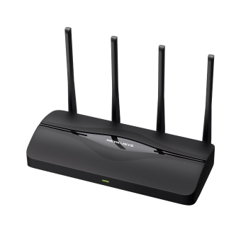 Mercusys MR27E Router WiFi 7 Dual Band BE3600 - 2 porte 10/100/1000 + 1 porta 10/100/1000/2500Mbps - MU-MIMO - Colore nero