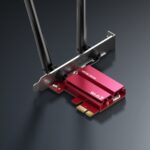 Mercusys MA37BE Adattatore di rete PCIe BE6500 - WiFi 7 - Bluetooth 5.4 - 2 antenne - immagine 2