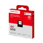 Mercusys MA20N Adattatore USB WiFi dual band AC650 - Fino a 433 Mbps a 5 GHz, fino a 200 Mbps a 2,4 GHz - Colore nero - immagine 4