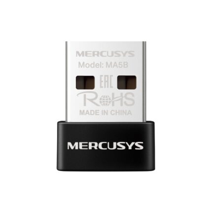 Mercusys MA5B Adattatore USB Nano Bluetooth 5.4 - Fino a 7 connessioni simultanee - Colore nero