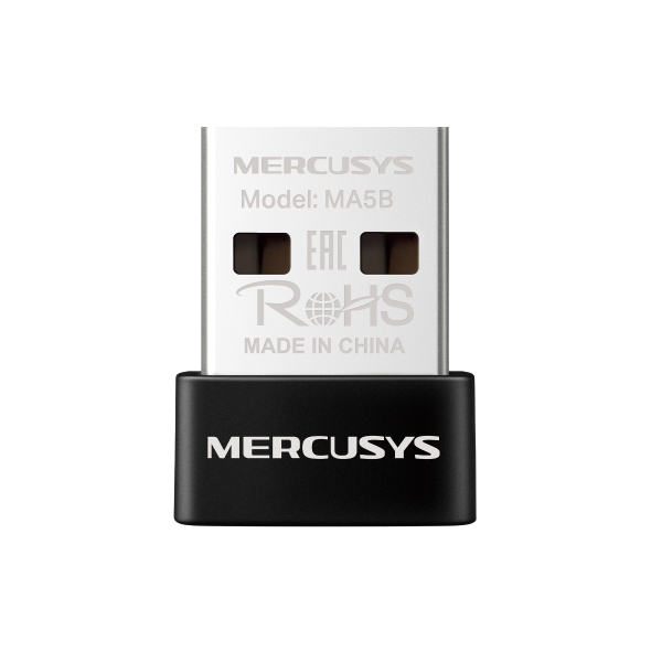 Mercusys MA5B Adattatore USB Nano Bluetooth 5.4 - Fino a 7 connessioni simultanee - Colore nero Mercusys MA5B Adattatore USB Nano Bluetooth 5.4 - Fino a 7 connessioni simultanee - Colore nero
