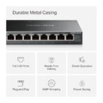 Mercusys MS108GS-M2 Switch 5 porte 2,5 Gigabit - Multi-Gigabit 10/100/1000/2500 - Auto-negoziazione - Colore nero - immagine 3