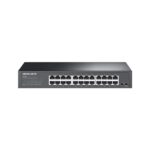 Mercusys MS124GS Switch 24 porte Gigabit RJ45 10/100/1000Mbps con auto-negoziazione - Plug & Play - Montaggio su scrivania o rack - Colore nero