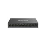Mercusys MS110CP Switch 10 porte RJ45 - 8 porte 10/100Mbps PoE+ - 2 porte Gigabit - Portata fino a 250 metri - Colore nero