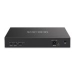 Mercusys MS110CP Switch 10 porte RJ45 - 8 porte 10/100Mbps PoE+ - 2 porte Gigabit - Portata fino a 250 metri - Colore nero - immagine 3