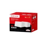 Mercusys Halo H47BE Confezione da 2 Sistema Wi-Fi 7 Mesh BE9300 Tri-Banda - Copertura fino a 550 m² - Colore bianco - immagine 3