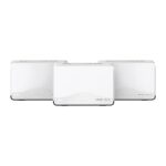 Mercusys Halo H27BE Confezione da 3 Sistema Mesh Wi-Fi 7 BE3600 - Copertura fino a 650 m² - Velocità fino a 3600 Mbps - Colore bianco
