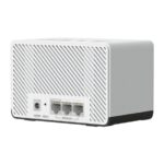 Mercusys Halo H27BE Confezione da 3 Sistema Mesh Wi-Fi 7 BE3600 - Copertura fino a 650 m² - Velocità fino a 3600 Mbps - Colore bianco - immagine 2