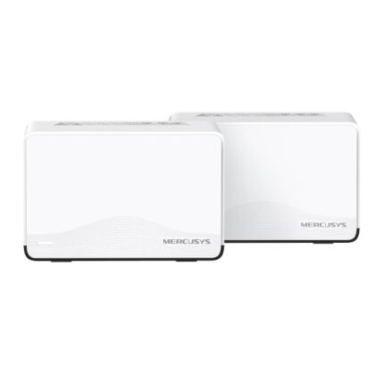 Mercusys Halo H27BE Confezione da 2 Sistema Mesh Wi-Fi 7 BE3600 - Copertura fino a 650 m² - Velocità fino a 3600 Mbps - Colore bianco
