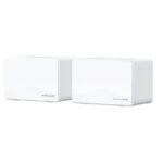 Mercusys Halo H25BE Confezione da 2 unità Sistema Wi-Fi Mesh 7 BE3600 - Copertura fino a 460 m2 - Velocità fino a 3600 Mbps - Colore bianco